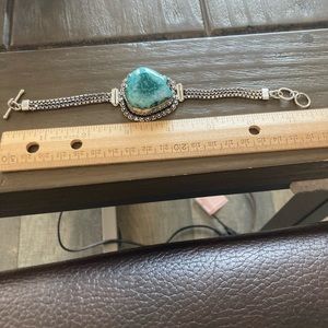 Beautiful Amazonite SS925 bracelet
